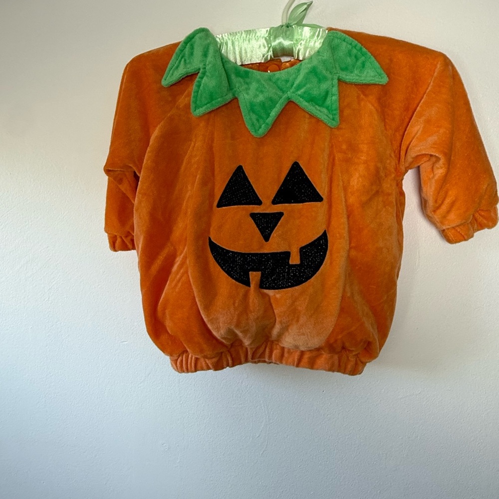 Pumpkin Halloween Costume for Kids‎ - Orange and Green